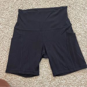 LULULEMON ALIGN BIKER SHORTS WITH POCKETS 6”